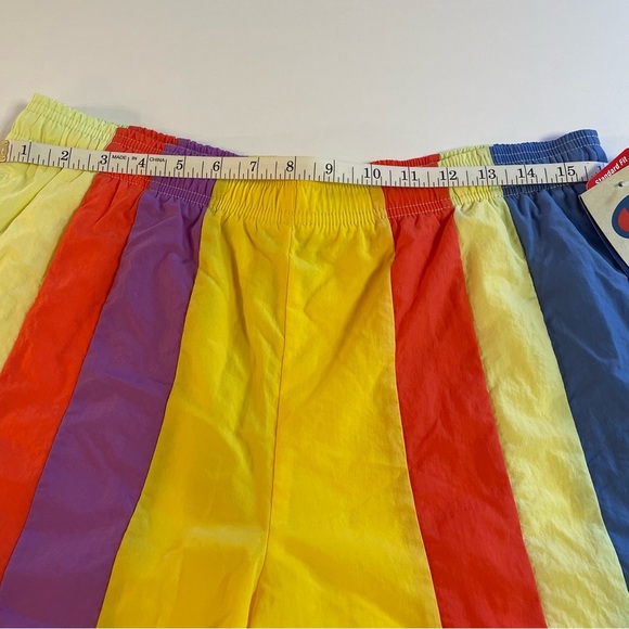 Champion Multicolor Striped Swim Shorts with Mesh Lining Size Large - Picture 10 of 10